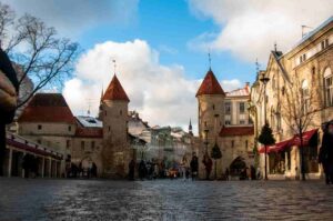 the beauty of Old town Tallinn